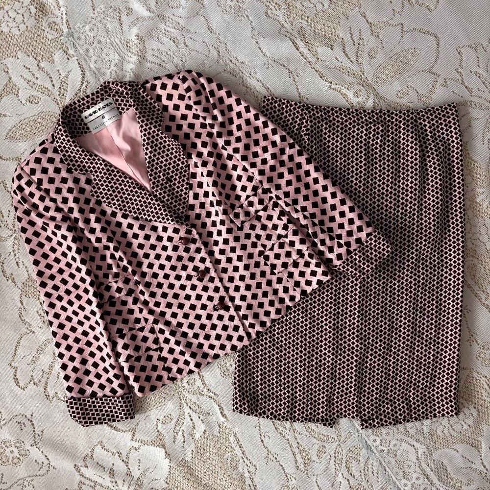 David Hayes for Saks Fifth Avenue Suit